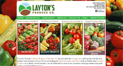 Desktop Screenshot of laytonsproduce.com